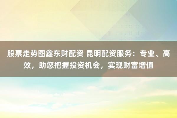 股票走势图鑫东财配资 昆明配资服务：专业、高效，助您把握投资机会，实现财富增值