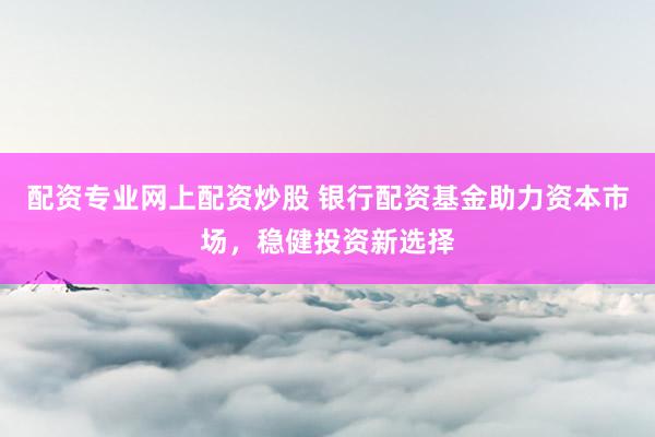 配资专业网上配资炒股 银行配资基金助力资本市场，稳健投资新选择