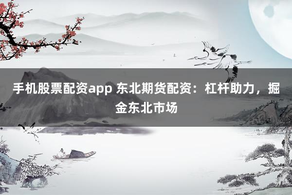 手机股票配资app 东北期货配资：杠杆助力，掘金东北市场