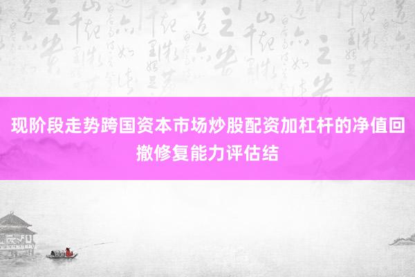 现阶段走势跨国资本市场炒股配资加杠杆的净值回撤修复能力评估结