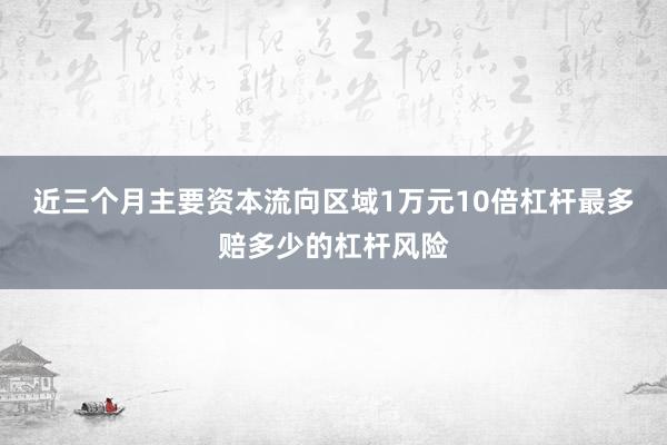 近三个月主要资本流向区域1万元10倍杠杆最多赔多少的杠杆风险